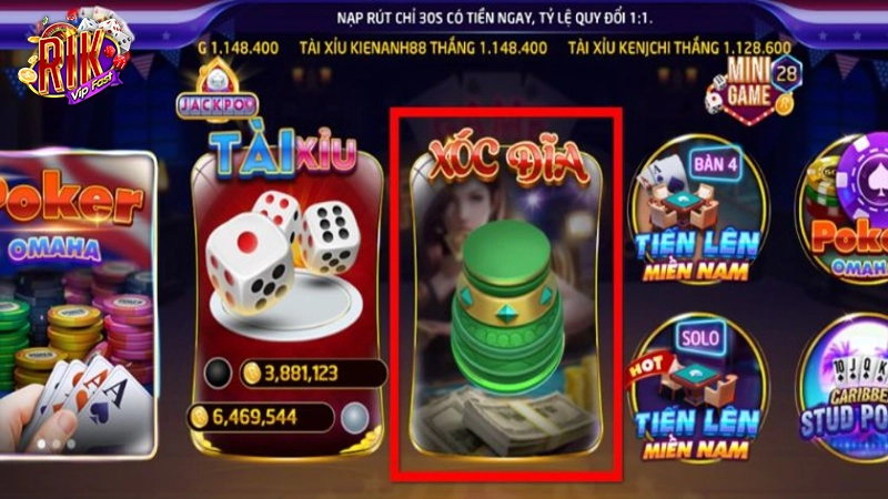 Cơ hội chiến thắng cực cao khi chơi tại Rikvip