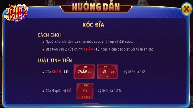 Hướng dẫn luật chơi cực dễ hiểu cho cược thủ
