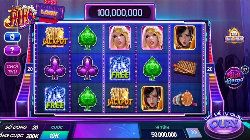Mẹo chơi quay hũ Slot Night Club Lady tăng tỉ lệ hũ nổ