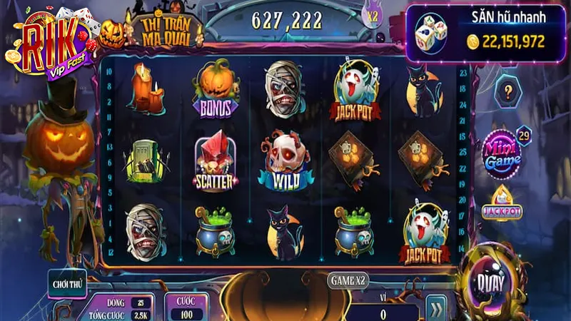 Giải thích Quay hũ Slot Thị Trấn Ma Quái được yêu thích