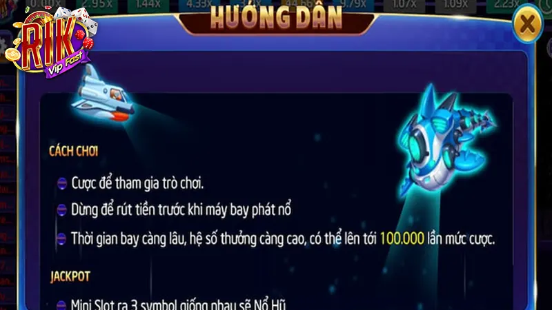 Luật chơi game nổ hũ đổi thưởng Rikvip dễ hiểu và đơn giản