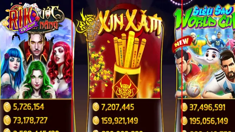 Hũ thần lộc trong nổ hũ đổi thưởng Rikvip Slot Xin Xăm