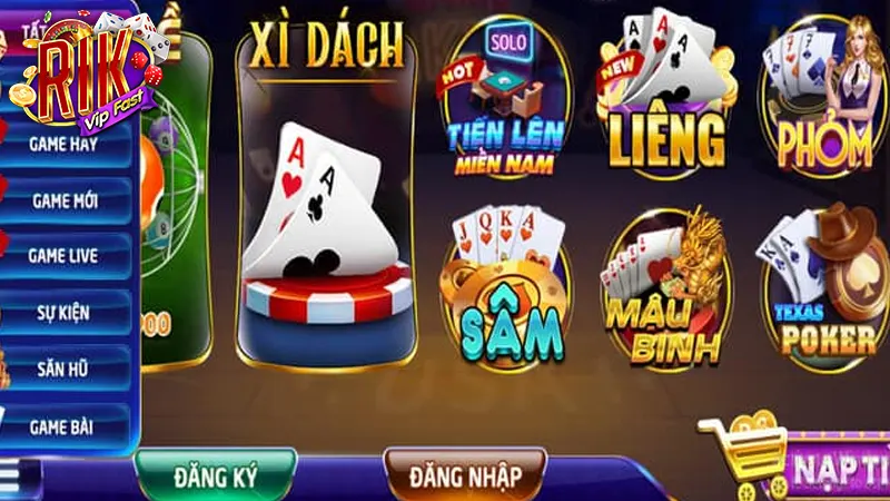 Giới thiệu sơ lược về Rikvip game bài đổi thưởng