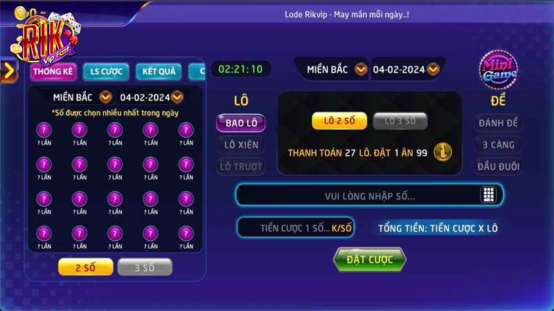Đánh đề 3 càng – 4 càng tại sân chơi uy tín này