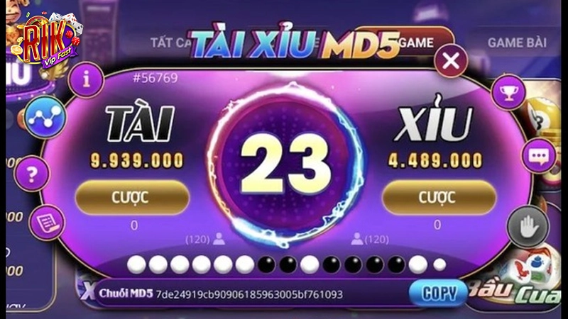 Lựa chọn mức cược tài xỉu MD5 phù hợp với khả năng mình
